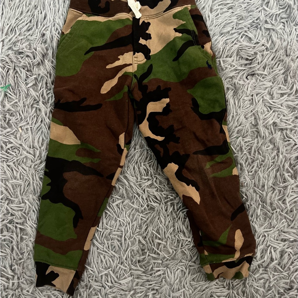 Kids Camouflage Ralph Lauren Joggers